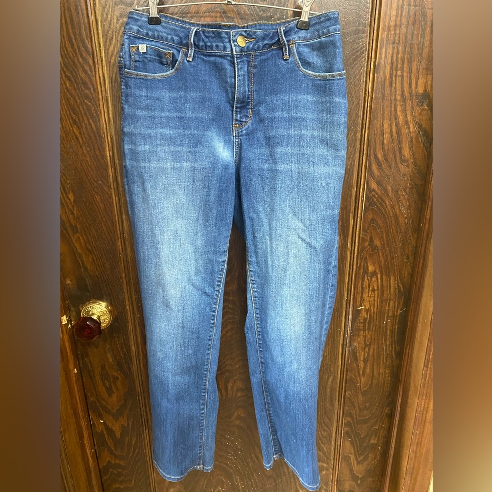 Christopher Blue- Straight Leg Jean, Size 8